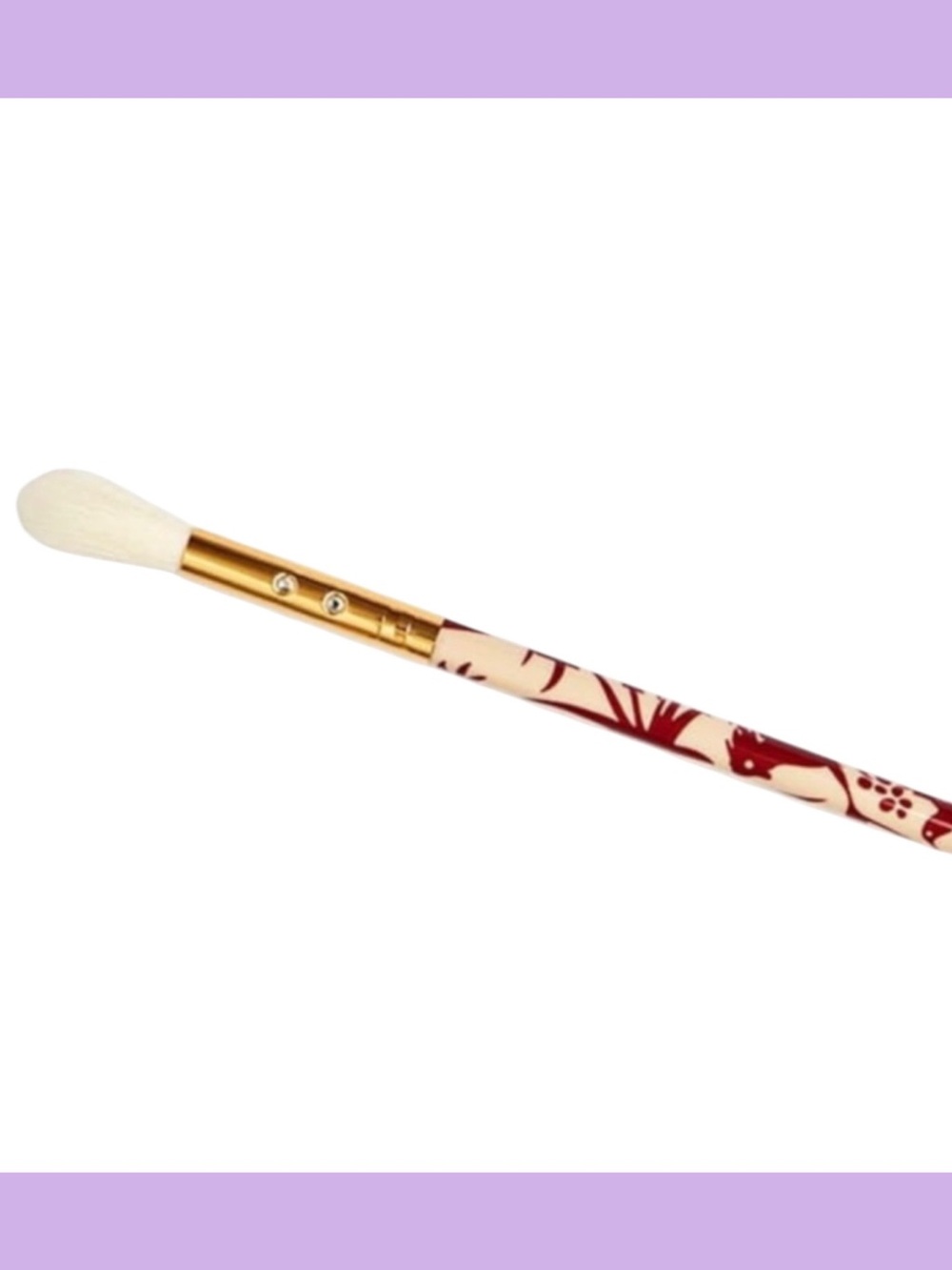 NWT SLMISSLAM Large Fluffy Bird Blending Brush